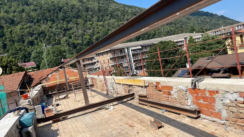 Struttura in acciaio per solaio e copertura – lavori Edil Driza